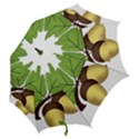 Acorn Hazelnuts Nature Forest Hook Handle Umbrellas (Small) View2