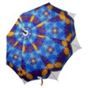 Easter Eggs Egg Blue Yellow Hook Handle Umbrellas (Large) View2