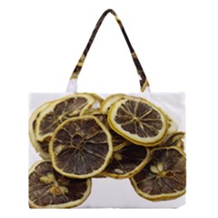 Lemon Dried Fruit Orange Isolated Medium Tote Bag