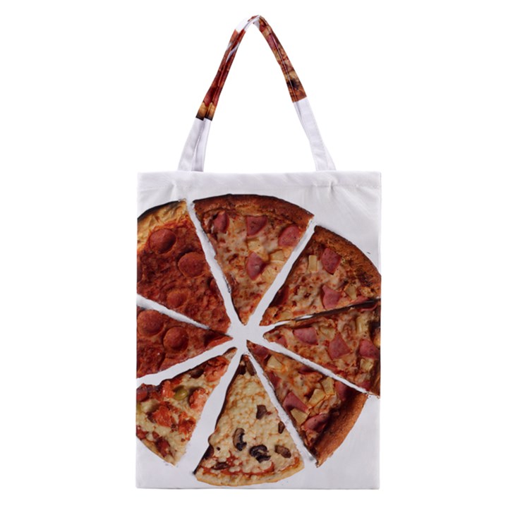 Food Fast Pizza Fast Food Classic Tote Bag