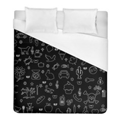 Rebus Duvet Cover (full/ Double Size) by Valentinaart