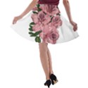 Orchid A-line Skater Skirt View2