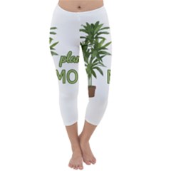 Plant Mom Capri Winter Leggings 