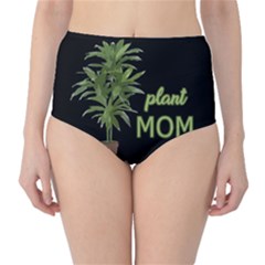 Plant Mom High-waist Bikini Bottoms by Valentinaart