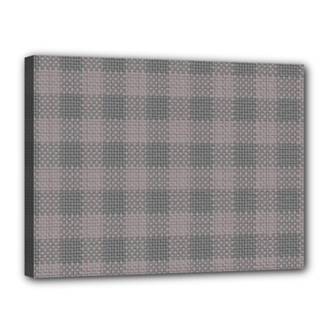 Plaid pattern Canvas 16  x 12 