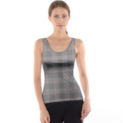 Plaid pattern Tank Top