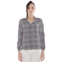 Plaid pattern Wind Breaker (Women)