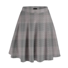 Plaid pattern High Waist Skirt