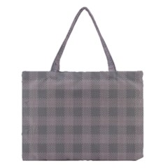 Plaid pattern Medium Tote Bag