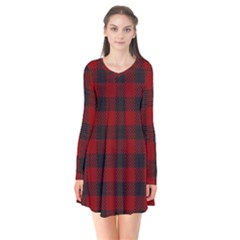 Plaid Pattern Flare Dress by ValentinaDesign