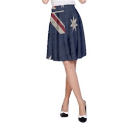 Vintage Australian Flag A-line Skirt
