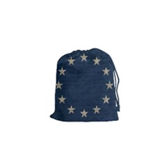 Vintage Flag - Eu Drawstring Pouches (xs) 