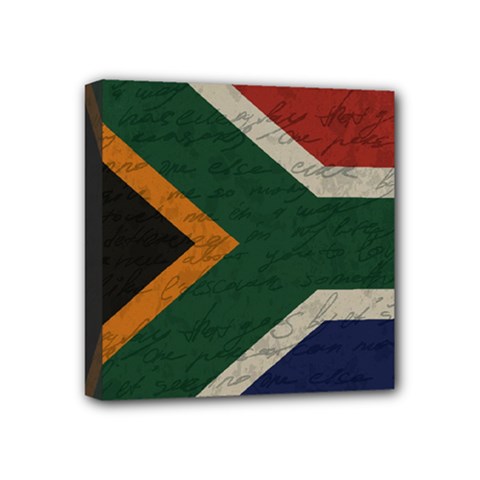 Vintage Flag - South Africa Mini Canvas 4  X 4  by ValentinaDesign