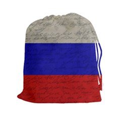 Vintage Flag - Russia Drawstring Pouches (xxl) by ValentinaDesign