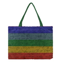 Vintage Flag - Pride Medium Tote Bag by ValentinaDesign