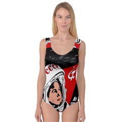 Valentina Tereshkova Princess Tank Leotard  by Valentinaart