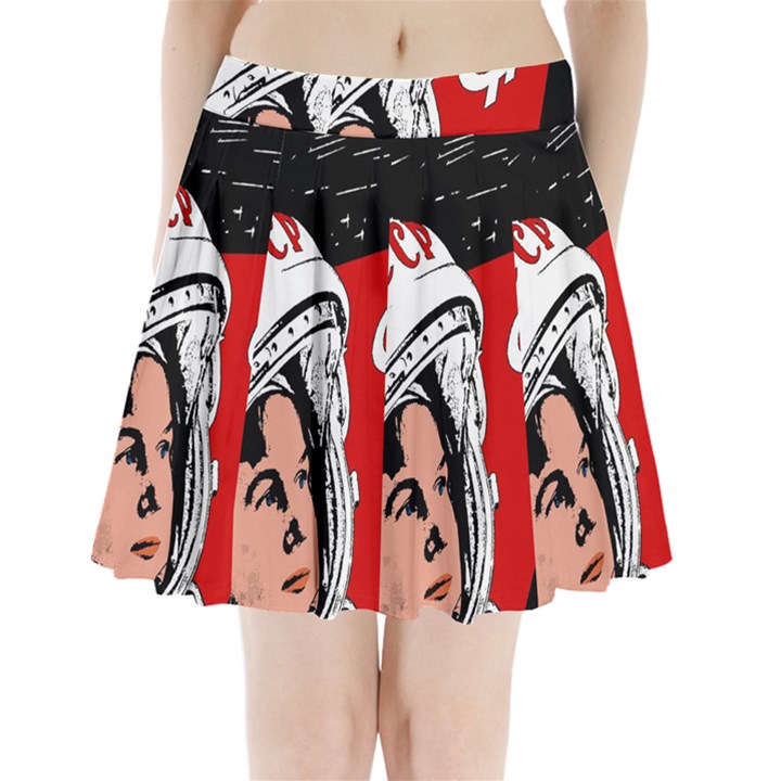 Valentina Tereshkova Pleated Mini Skirt