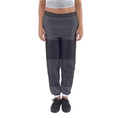 Gray And Black Thick Stripes Women s Jogger Sweatpants by digitaldivadesigns