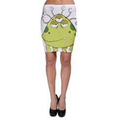 The Most Ugly Alien Ever Bodycon Skirt
