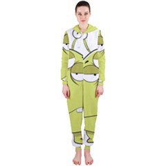 The Most Ugly Alien Ever Hooded Jumpsuit (ladies) 