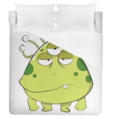 The Most Ugly Alien Ever Duvet Cover (queen Size) by Catifornia