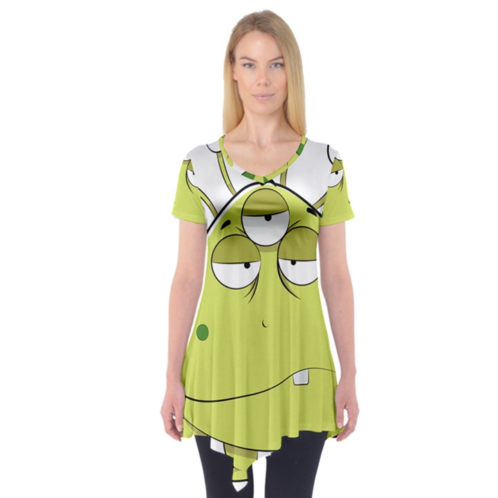 The Most Ugly Alien Ever Short Sleeve Tunic 