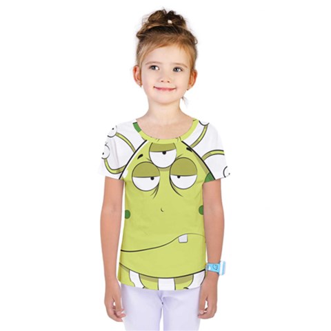 The Most Ugly Alien Ever Kids  One Piece Tee by Catifornia