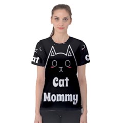 Love My Cat Mommy Women s Sport Mesh Tee