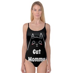 Love My Cat Mommy Camisole Leotard 