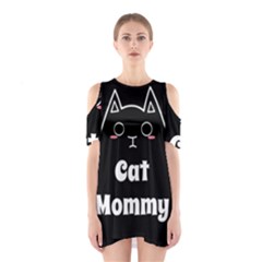 Love My Cat Mommy Shoulder Cutout One Piece by Catifornia