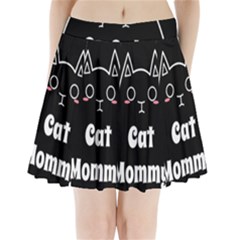 Love My Cat Mommy Pleated Mini Skirt by Catifornia