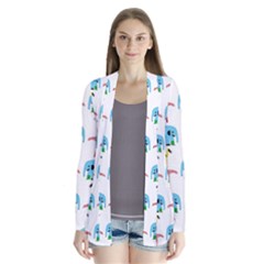 Animals Elephants Giraffes Bird Cranes Swan Cardigans by Mariart