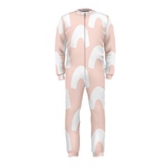 Donut Rainbows Beans Pink Onepiece Jumpsuit (kids) by Mariart