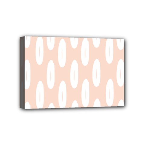 Donut Rainbows Beans White Pink Food Mini Canvas 6  X 4  by Mariart