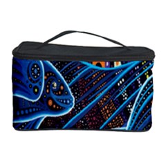 Fish Out Of Water Monster Space Rainbow Circle Polka Line Wave Chevron Star Cosmetic Storage Case by Mariart