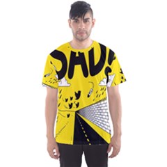 Have Meant  Tech Science Future Sad Yellow Street Men s Sport Mesh Tee