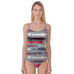 Fish Sea Beach Water Seaworld Animals Swim Camisole Leotard  by Mariart