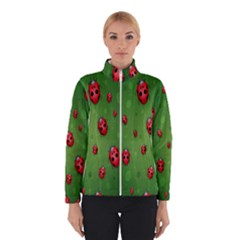 Ladybugs Red Leaf Green Polka Animals Insect Winterwear by Mariart