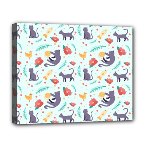 Redbubble Animals Cat Bird Flower Floral Leaf Fish Deluxe Canvas 20  X 16  