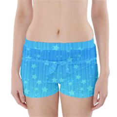 Star Blue Sky Space Line Vertical Light Boyleg Bikini Wrap Bottoms by Mariart