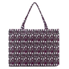 Circles Dots Background Texture Medium Zipper Tote Bag by Mariart