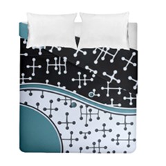 Decoboom Custom Pickguard Engraved Eames Dots Duvet Cover Double Side (full/ Double Size) by Mariart