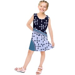 Decoboom Custom Pickguard Engraved Eames Dots Kids  Tunic Dress