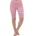 Home Love Mom Sexy Pink Cropped Leggings  View1
