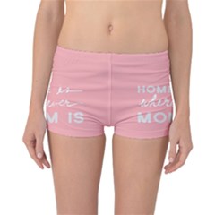 Home Love Mom Sexy Pink Reversible Bikini Bottoms