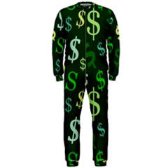 Money Us Dollar Green Onepiece Jumpsuit (men) 