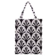 Parade Art Deco Style Neutral Vinyl Classic Tote Bag by Mariart