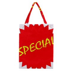 Special Sale Spot Red Yellow Polka Classic Tote Bag by Mariart