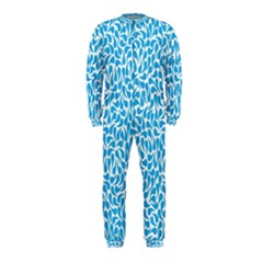 Pattern Blue Onepiece Jumpsuit (kids) by Mariart