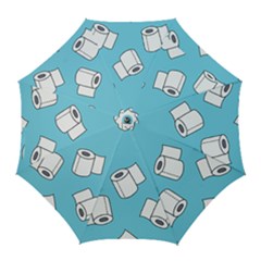 Roller Tissue White Blue Restroom Golf Umbrellas